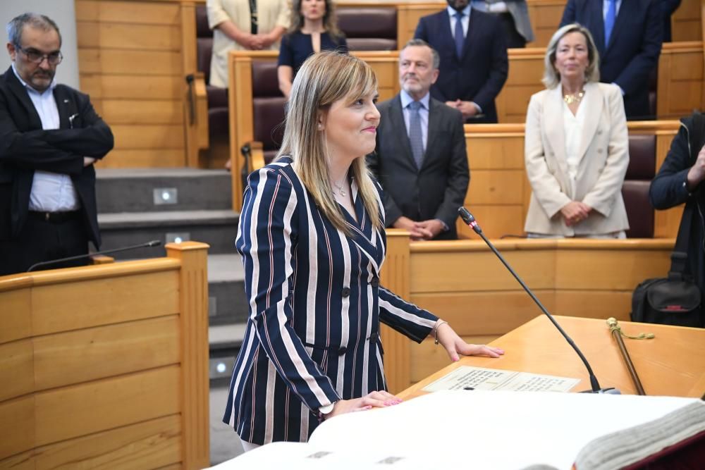 Fue elegido por 17 votos frente a los 14 otorgados a Rosa Gallego del PP. Ha anunciado un plan de lucha contra la despoblación rural en su investidura.