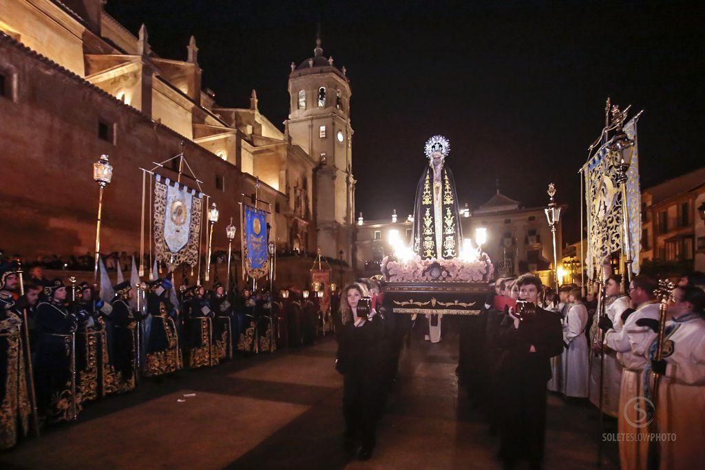 Procesión de la Virgen de la Soledad de Lorca