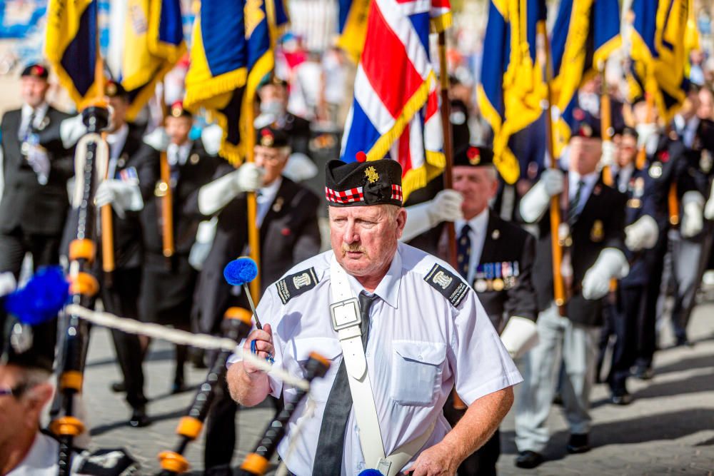 La Royal British Legion celebra un año más un desfile en honor a los soldados que murieron en la Primera Guerra Mundial