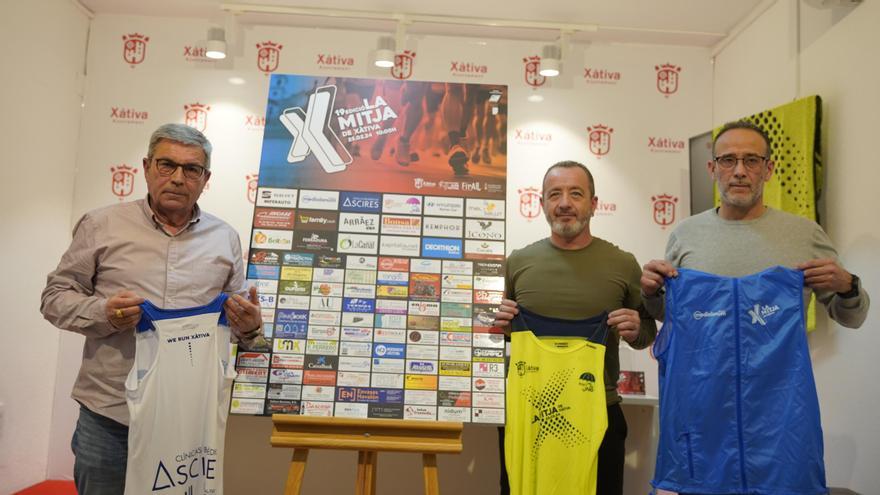 Xàtiva espera a más de 1.300 atletas en la XIX Mitja Marató