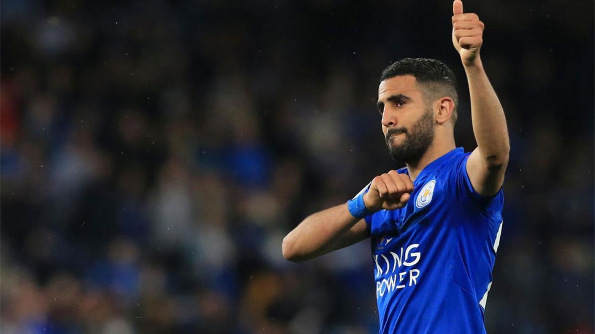 Mahrez, cada vez más cerca del City