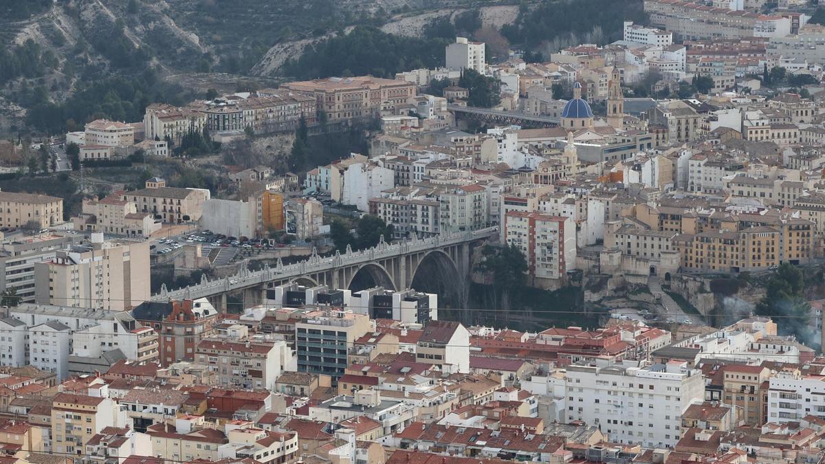 Casco urbano de Alcoy donde se llevan a cabo los presupuestos participativos.