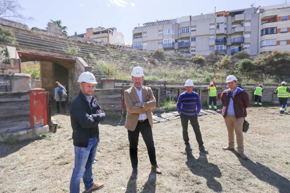 Así está la plaza de toros de Orihuela antes de se