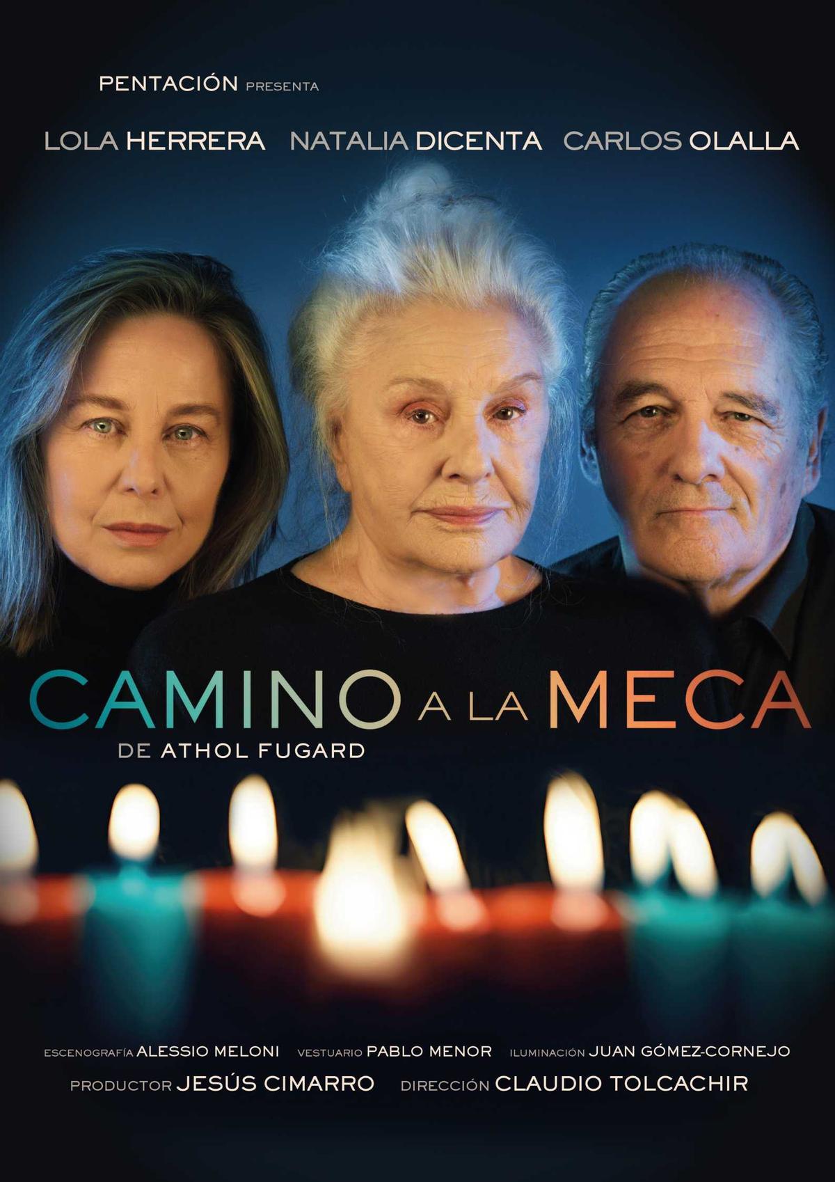 Cartel 'Camino a la meca'