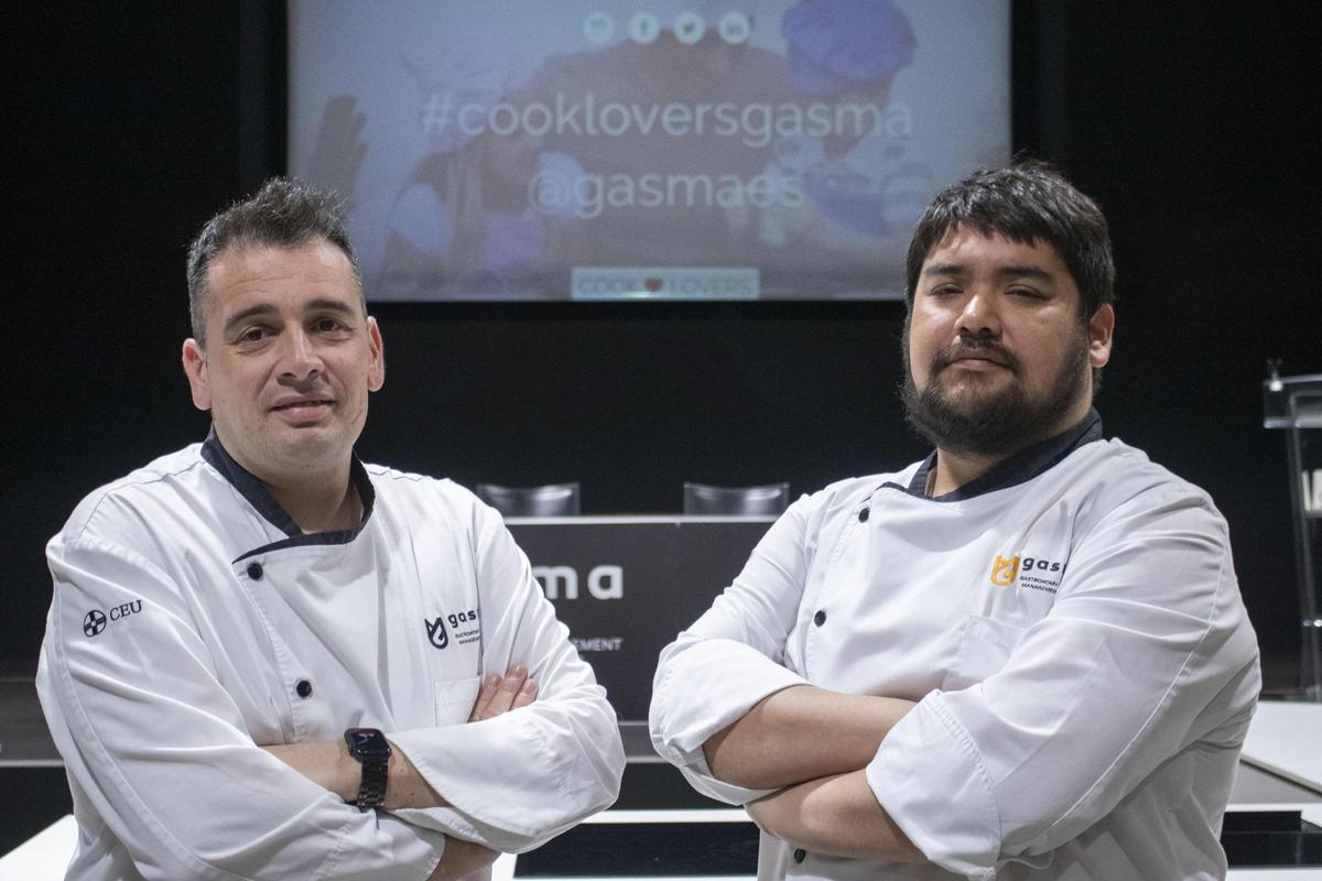 Chefs profesores del curso de Gasma 'Cocinando con papá', previsto este 18 de marzo.