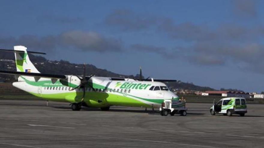 Binter alquila uno de sus aparatos para vuelos en  Cabo Verde