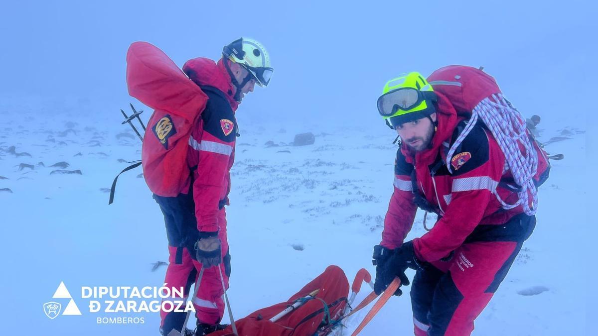 Tres excursionistas han perdido la vida esta tarde tras sufrir un accidente en el Moncayo.