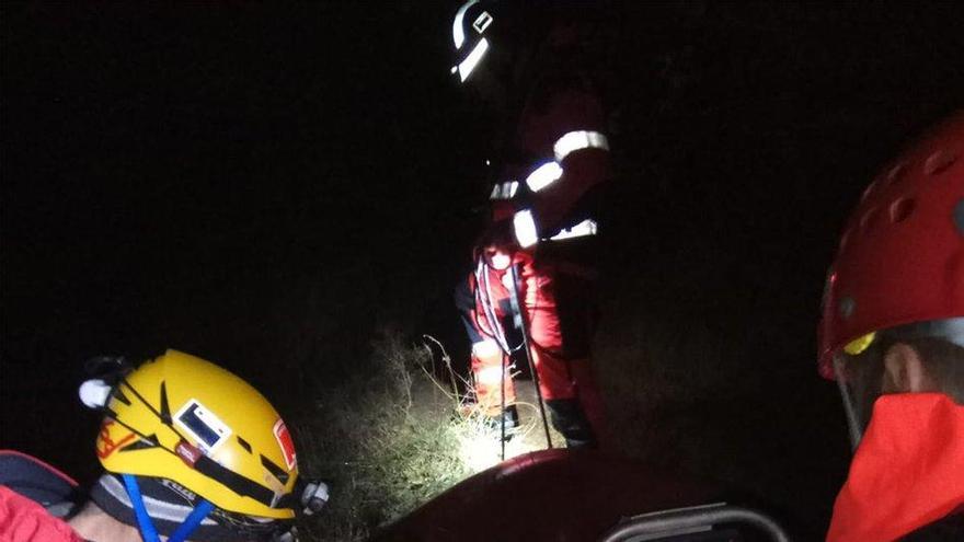 Rescaten de matinada dos escaladors extraviats a Guixers