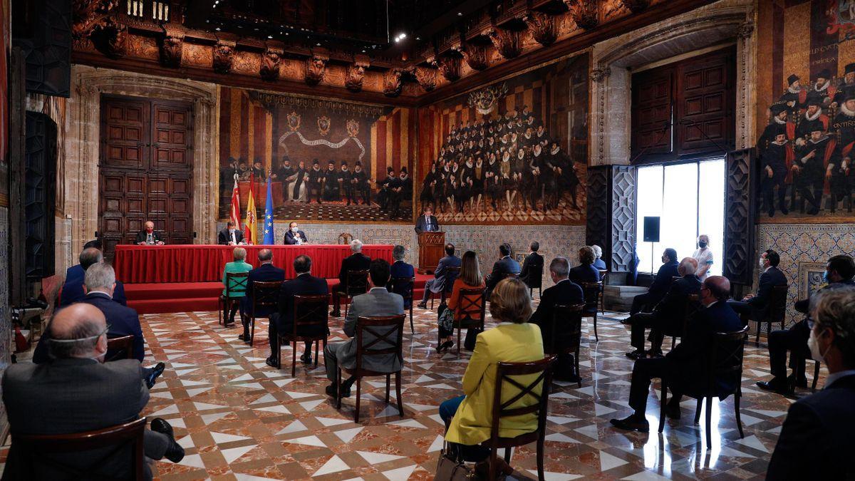 La trigésimo segunda edición de los Premios Rey Jaume I ha otorgado sus galardones este martes.