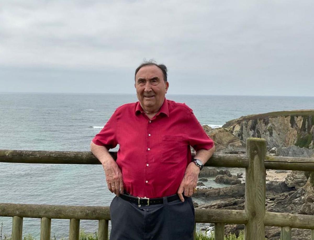 Graciano García, en Tapia de Casariego.