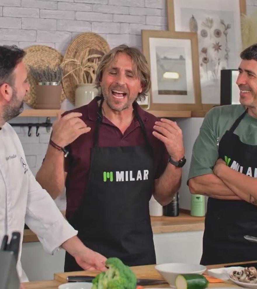 Receta de curry de garbanzos y hábitos saludables en el canal de cocina de Milar con Bestcycling