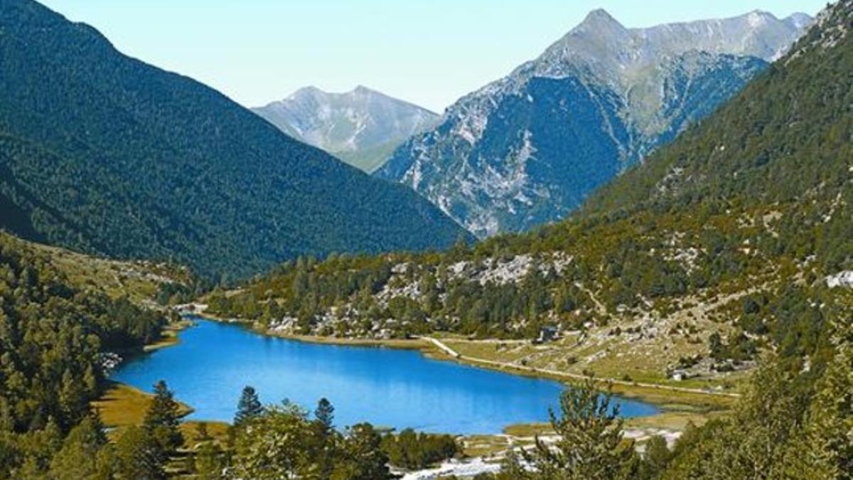 Estany de la Llebreta, en el parque de Aigüestortes.