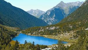 Estany de la Llebreta, al parc d’Aigüestortes.