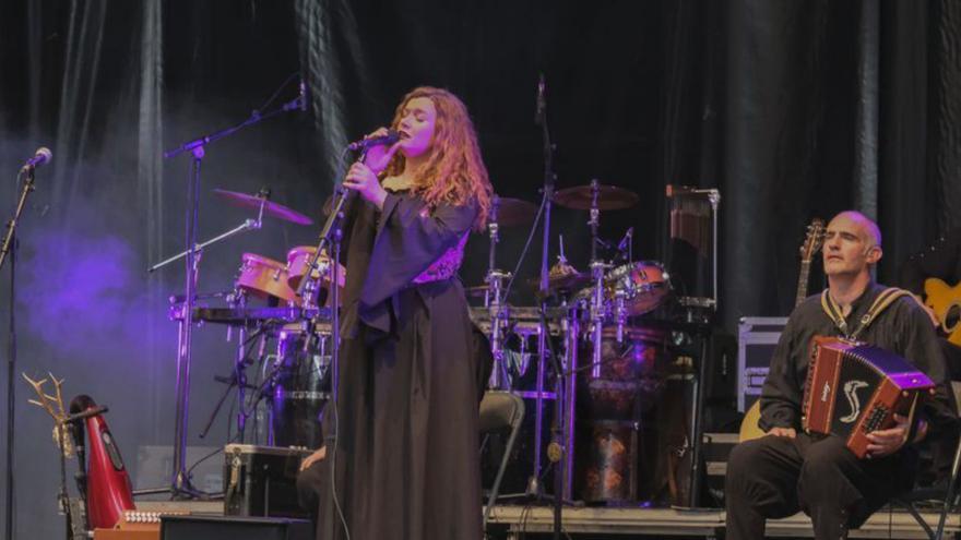 Un momento del concierto de Luar na Lubre. | Roi Cruz