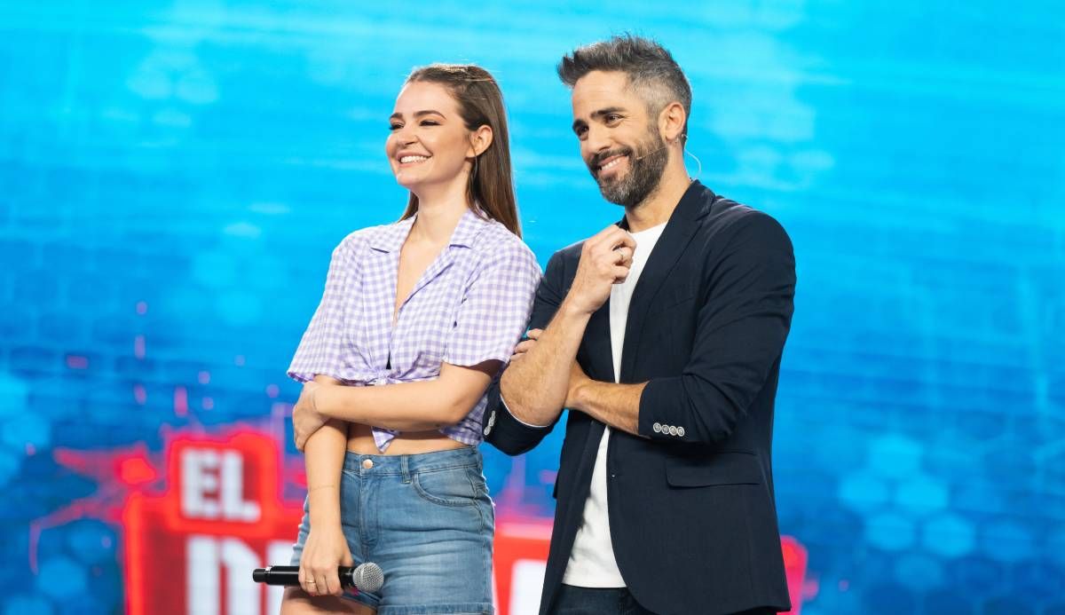 Laura Escanes y Roberto Leal durante la tercera temporada de 'El desafío'