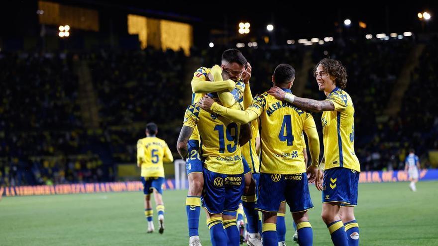 La UD Las Palmas de los 23 goles espera a un Getafe que apenas marca ni recibe