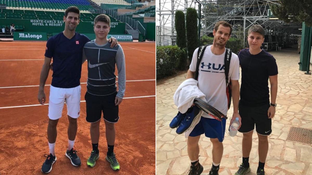 Arsan Arashov se había fotografiado los dos últimos días con Novak Djokovic y Andy Murray