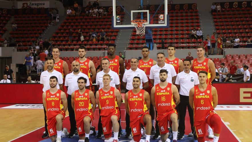 La selección española de baloncesto se enfrenta a Macedonia en Zaragoza