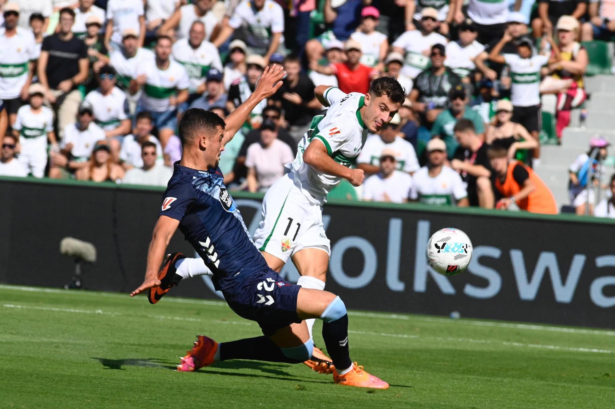 Las imágenes del Elche CF - Celta de Vigo