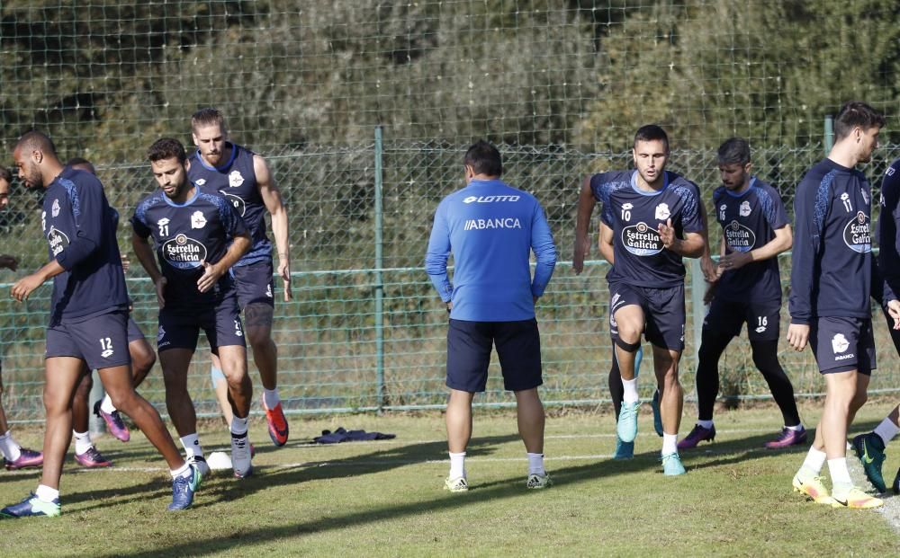 Última sesión antes del duelo ante el Valencia