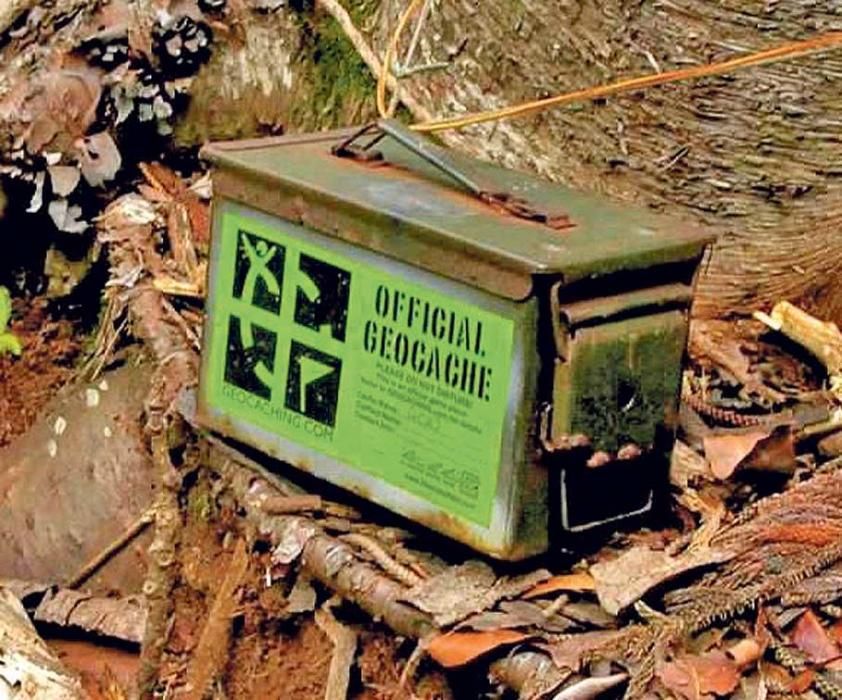 Geocaching en la Vía Verde