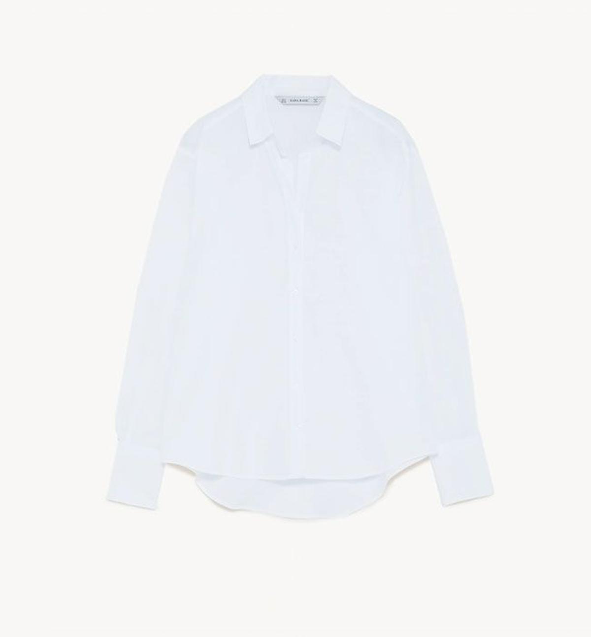 20 camisas de Zara: blanca clásica