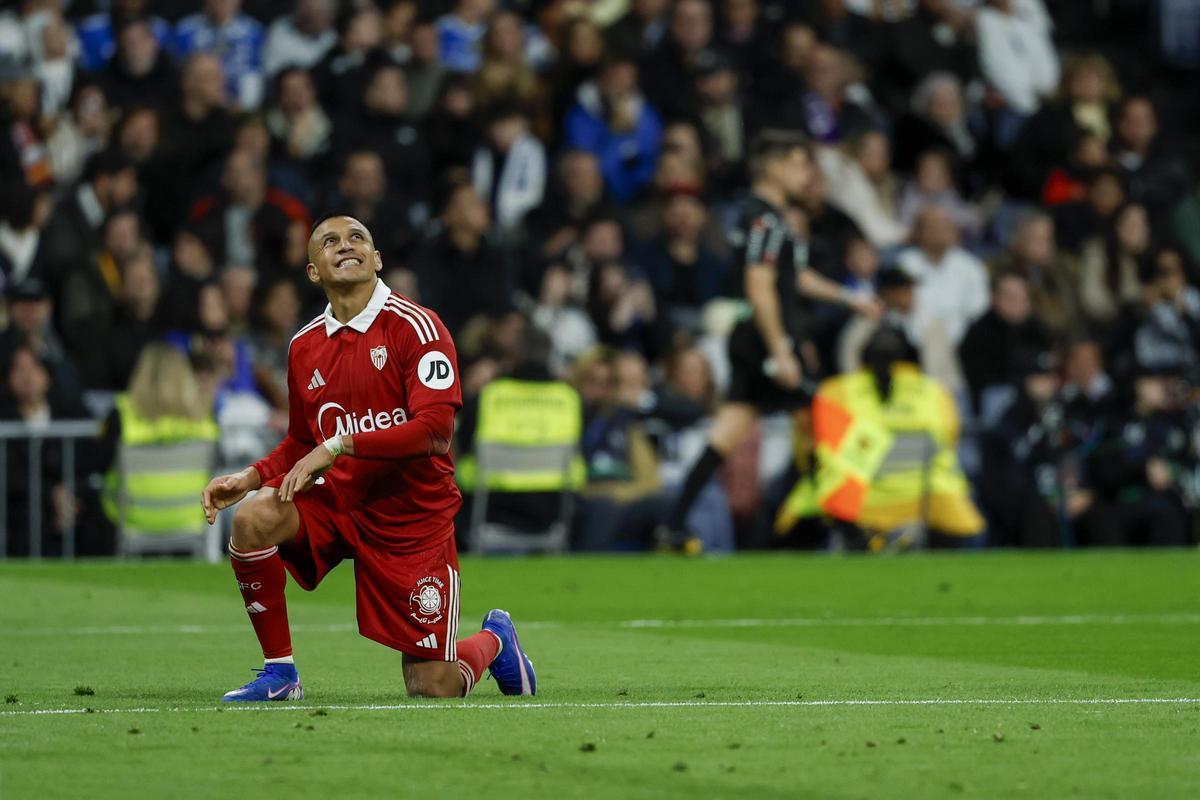 Alexis Sánchez ha disputado 22 partidos esta temporada en LaLiga con el Sevilla