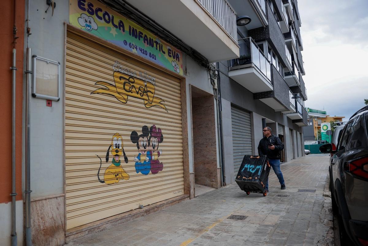 Escuela infantil de Algemesí donde se producían las presuntas agresiones a los alumnos.
