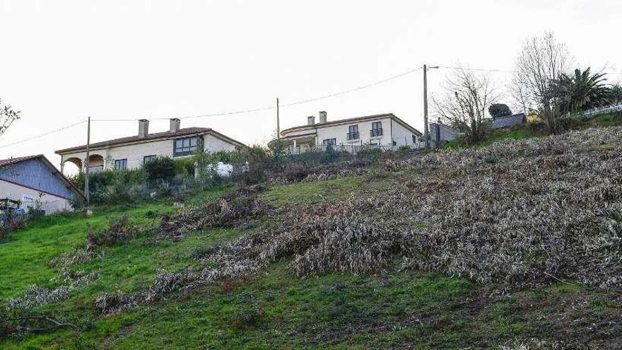 Zona y viviendas afectadas por el trazado previsto para el vial 18. miguel m./roller agencia