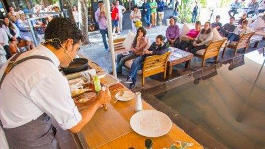 Una de las presentaciones del I Foro de Gastronomía, celebrado el año pasado.