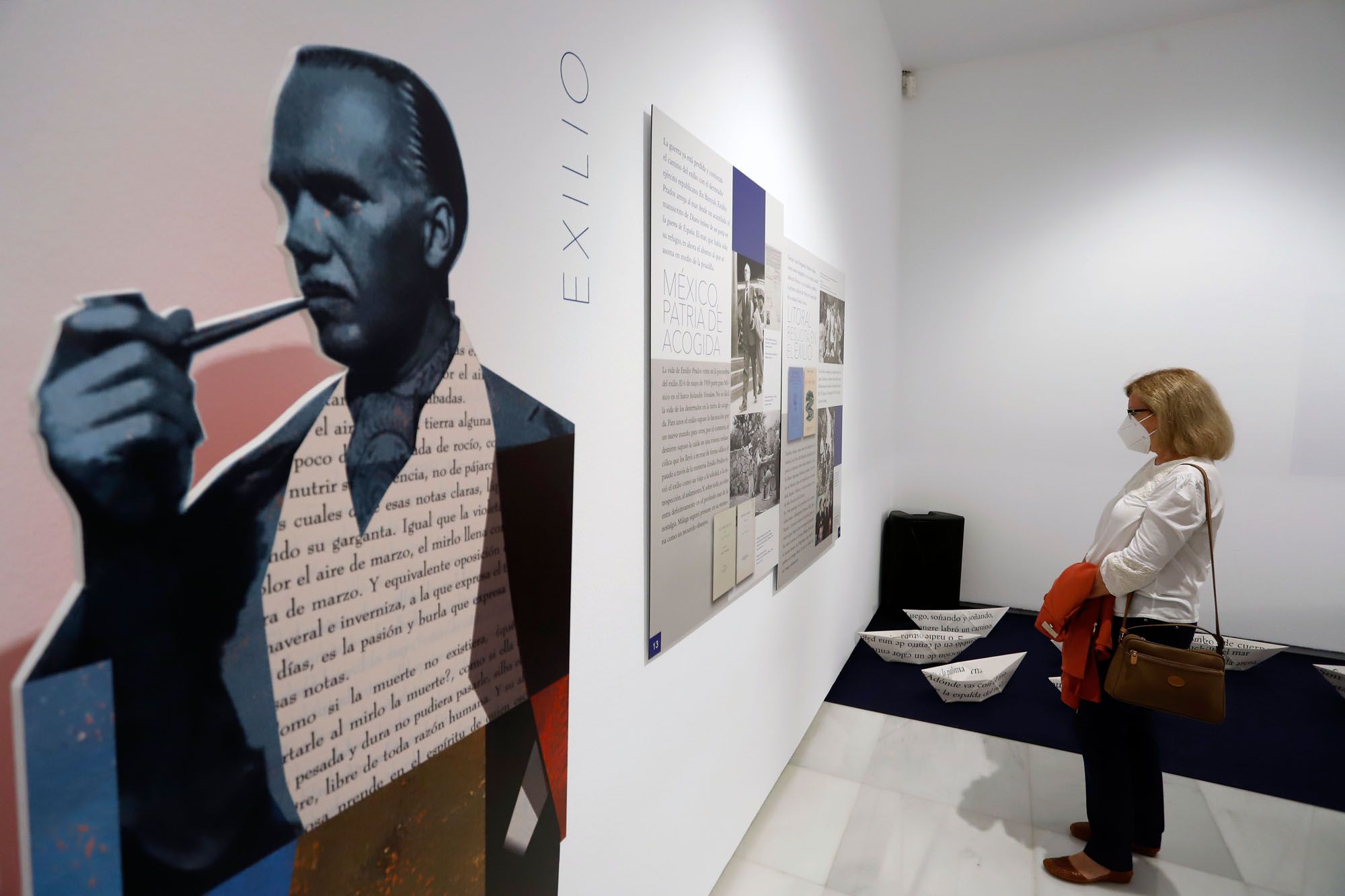 Exposición sobre Emilio Prados en el Centro Cultural de la Fundación Unicaja