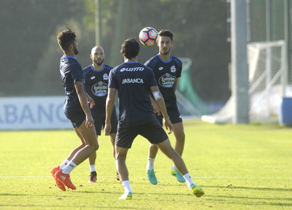 La plantilla deportivista retoma el trabajo esta tarde en Abegondo.