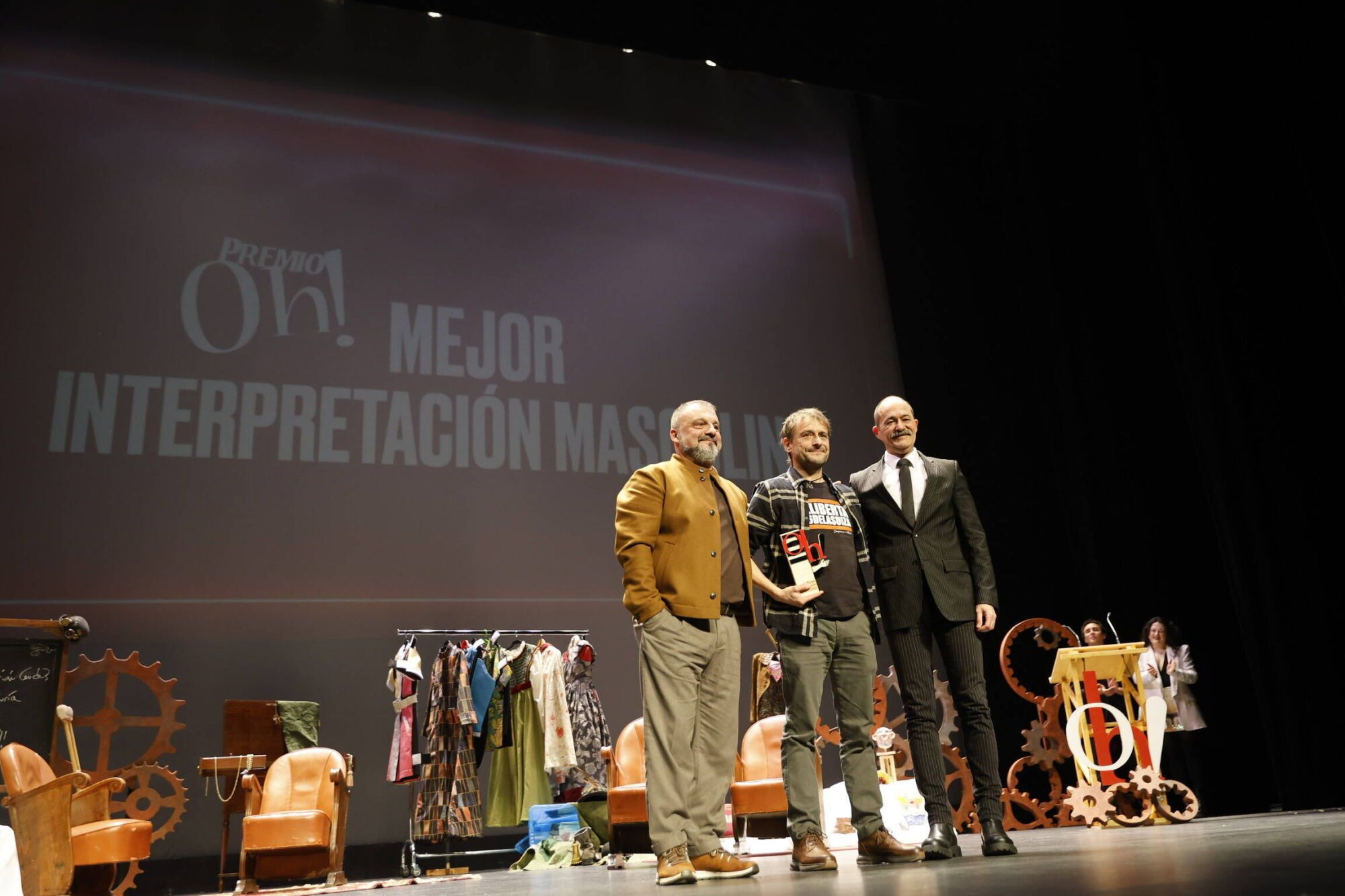 EN IMÁGENES: La entrega de los premios "Oh!" del teatro asturiano