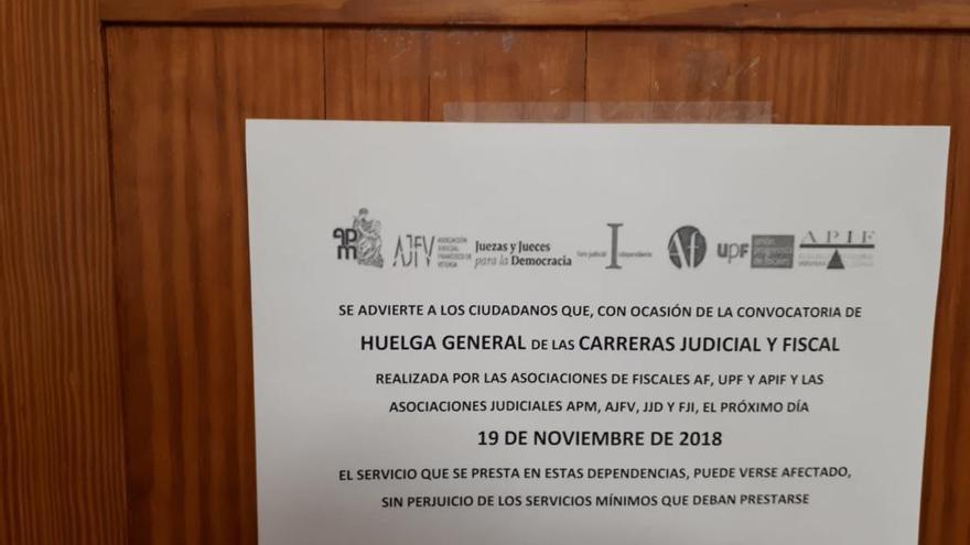 Decenas de juicios suspendidos en Palma por la huelga de jueces y fiscales