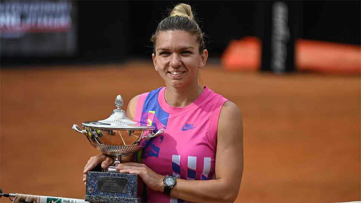 Halep conquista Roma tras la retirada de Pliskova en la final