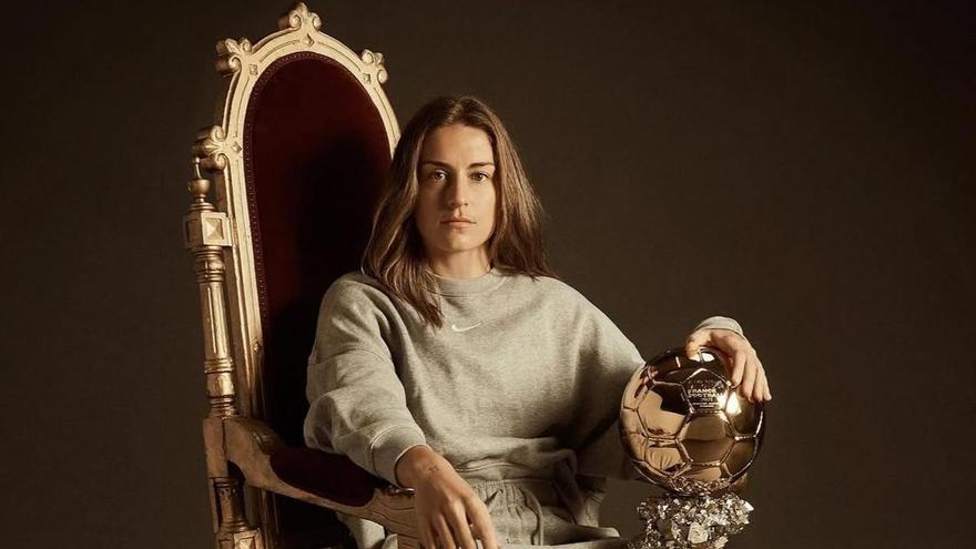 Alexia Putellas en una campaña para Nike.