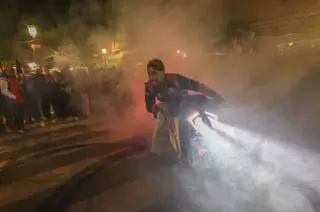 Ambiente motero en Cheste