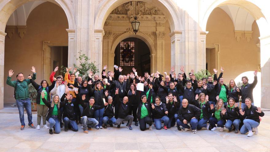 «Sois unos valientes», el obispo anima a los participantes de Plena Inclusión que peregrinarán a Caravaca