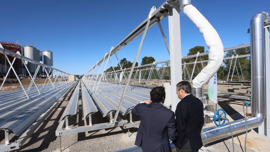 Inauguración de la planta termosolar de Heineken en Quart de Poblet