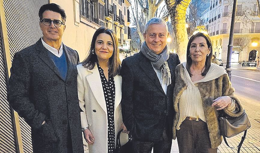 Toni Martínez, Pau Ferrer, Lucas Riquelme y Maribel Galmés.