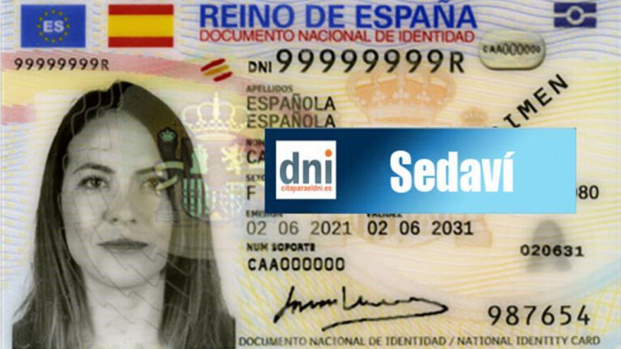 Sedaví expide 300 DNI en tres meses