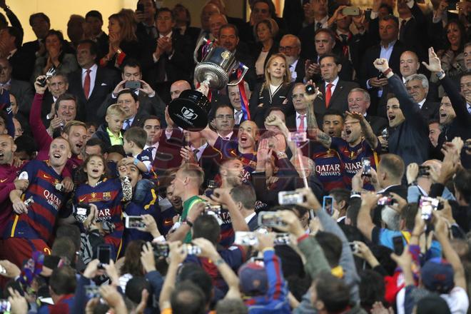 FC BARCELONA CAMPEÓN. REY DE COPAS