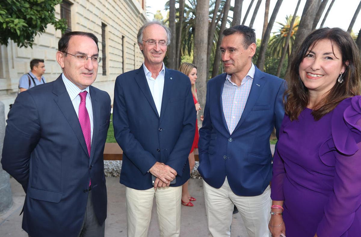 Presentación de la campaña 'Andalucía, intensamente', en la Aduana