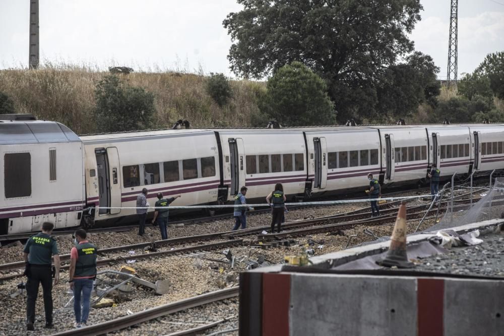 Accidente de tren en Zamora.