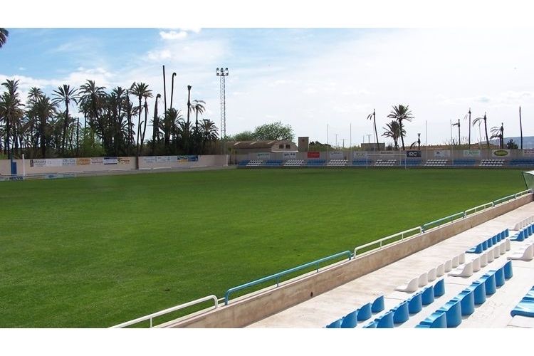 Imagen panorámica del campo municipal El Palmeral, de Callosa de Segura