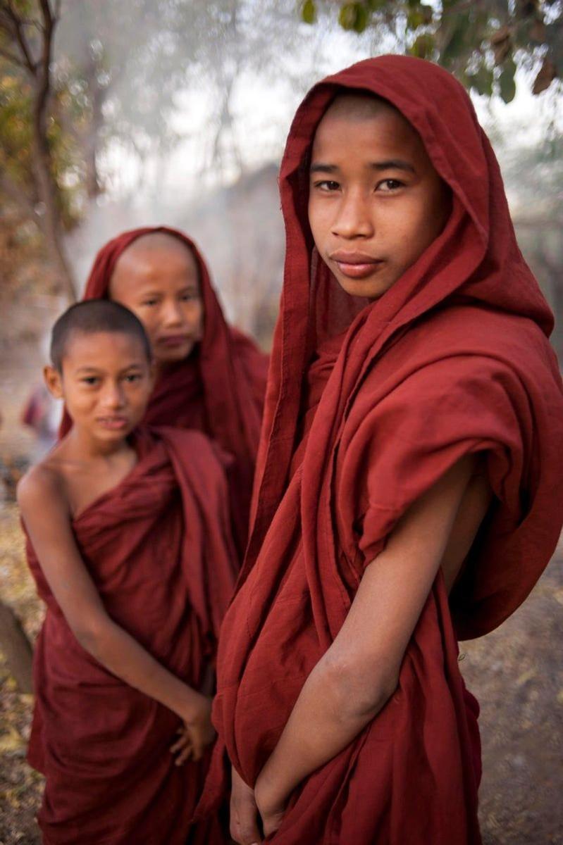 En Myanmar hay más de medio millón de monjes repartidos en unos 56.000 monasterios