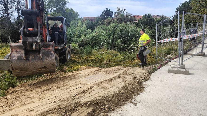 La Xunta inicia la obra del centro de salud de Moaña con la explanada de acceso al terreno