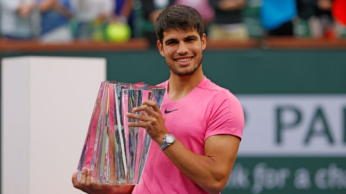 Carlos Alcaraz acaba de ganar el torneo de Indian Wells