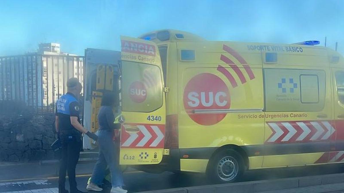 Los equipos de emergencia en el lugar del accidente.