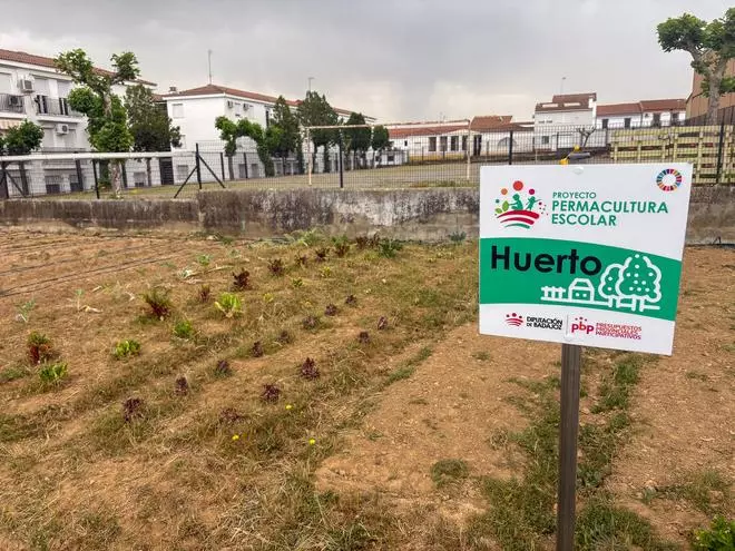 Oliva de la Frontera y Zahínos (Badajoz) abren las puertas de su proyecto de permacultura escolar